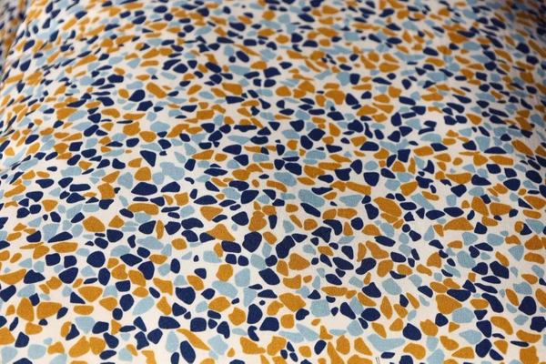 Pościel Lastryko z granatowym spodem 200x200 / 70x80