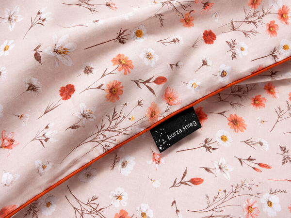 Pościel bawełniana Łąka o poranku 140x200 - 1x 70x80